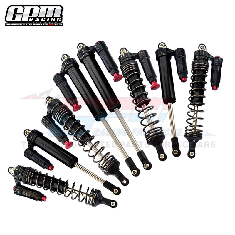 GPM Alu. Front + Rear Shock Damper for TRAXXAS 1/7 UNLIMITED Desert Racer UDR