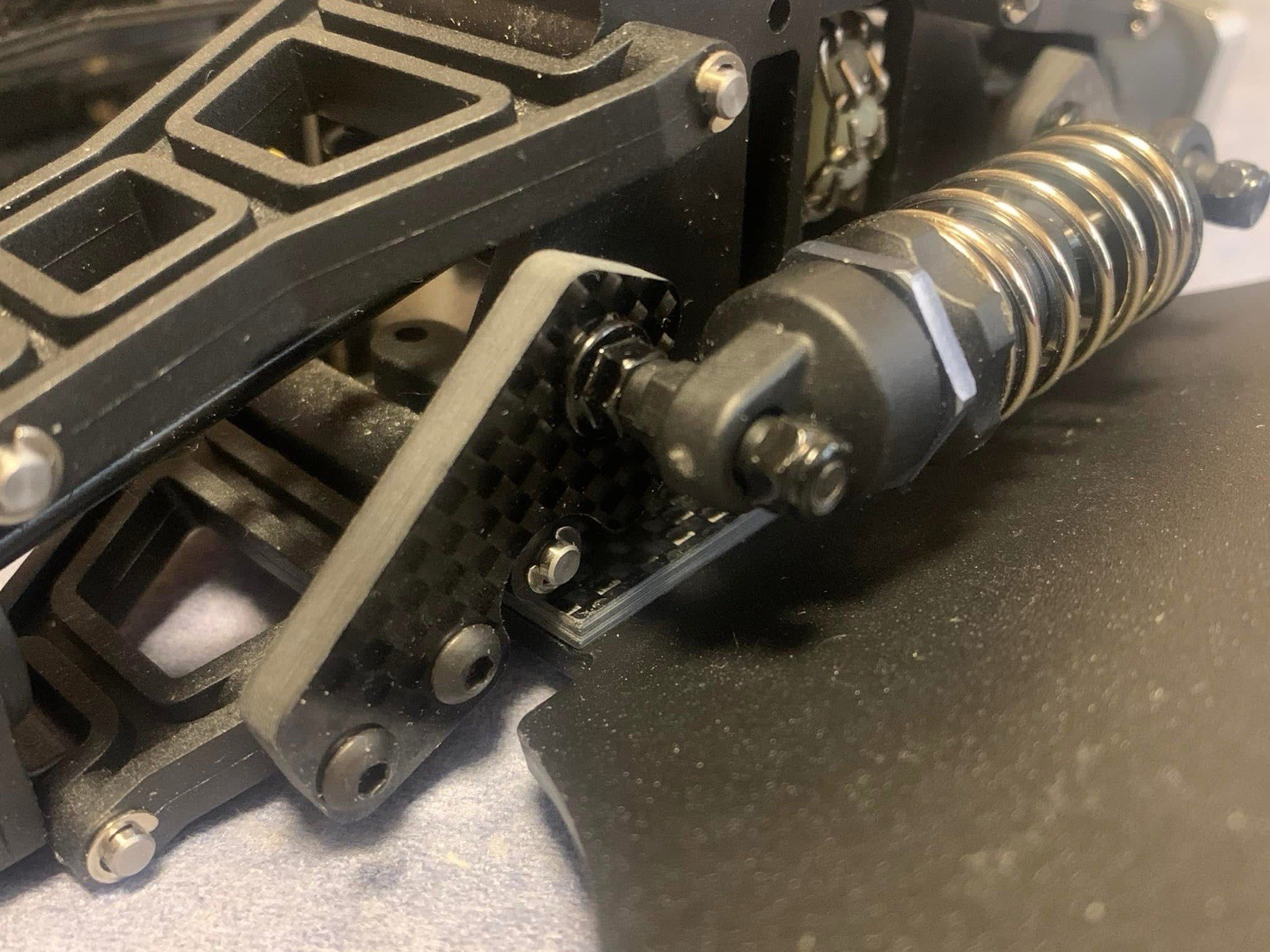 Gtop Carbon Fiber Yokomo 834B EVO Dog Fighter Kit
