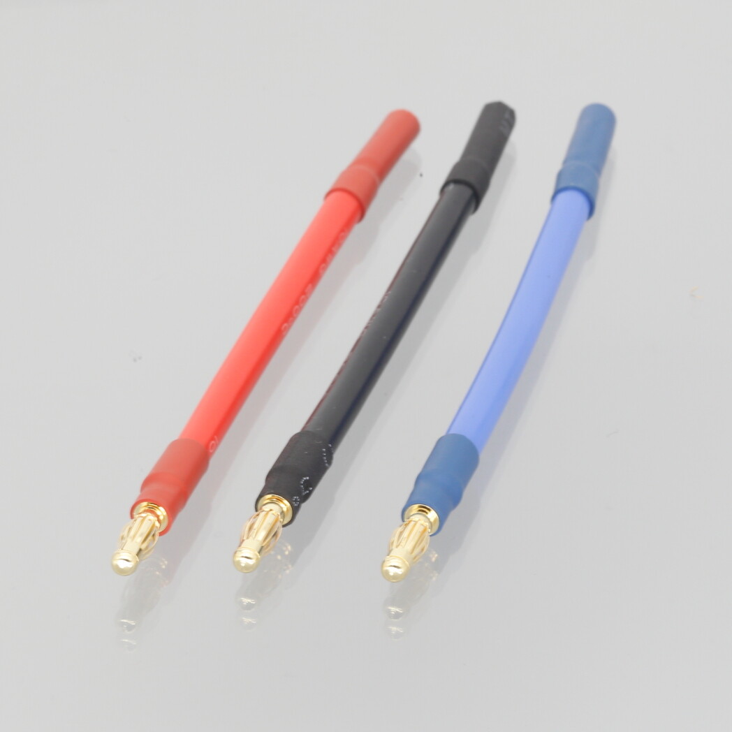 1set RC Brushless Motor ESC Controller 4mm Bullet M/F 10AWG 4~20″ Extension wire
