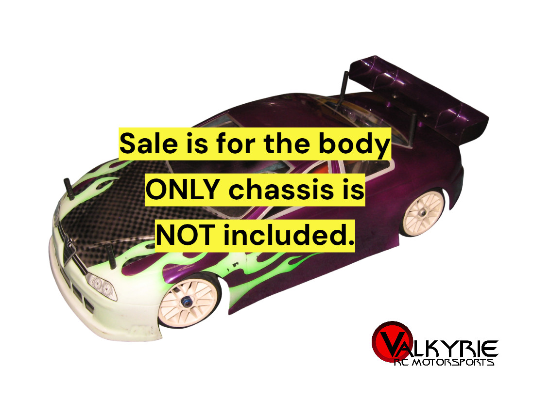 RC Losi Alpha 156 GTA Touring Car Sedan Body Plastic Painted (1) 8053 Used
