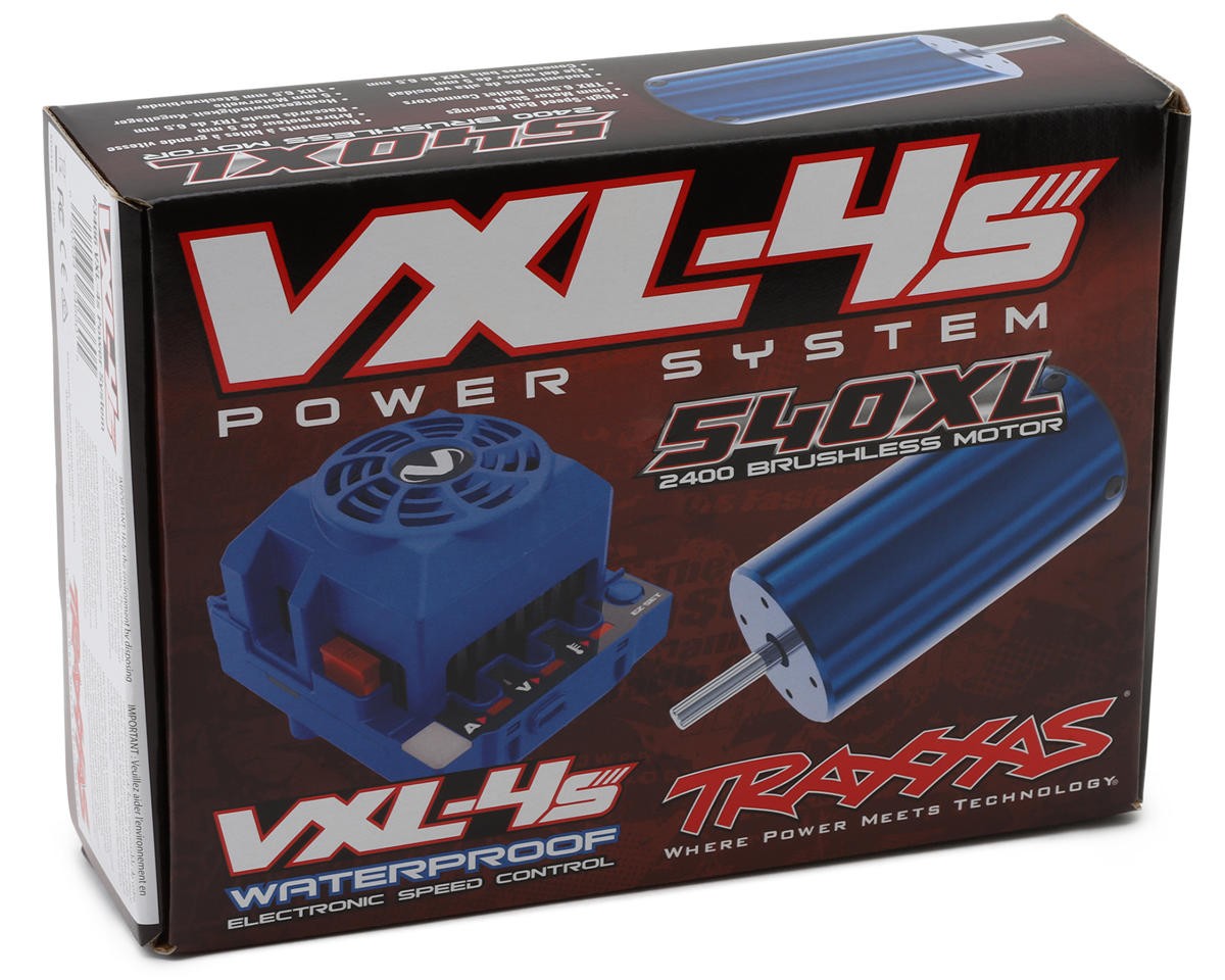 Traxxas Velineon® VXL-4S Waterproof Brushless Power System Combo (2400Kv)