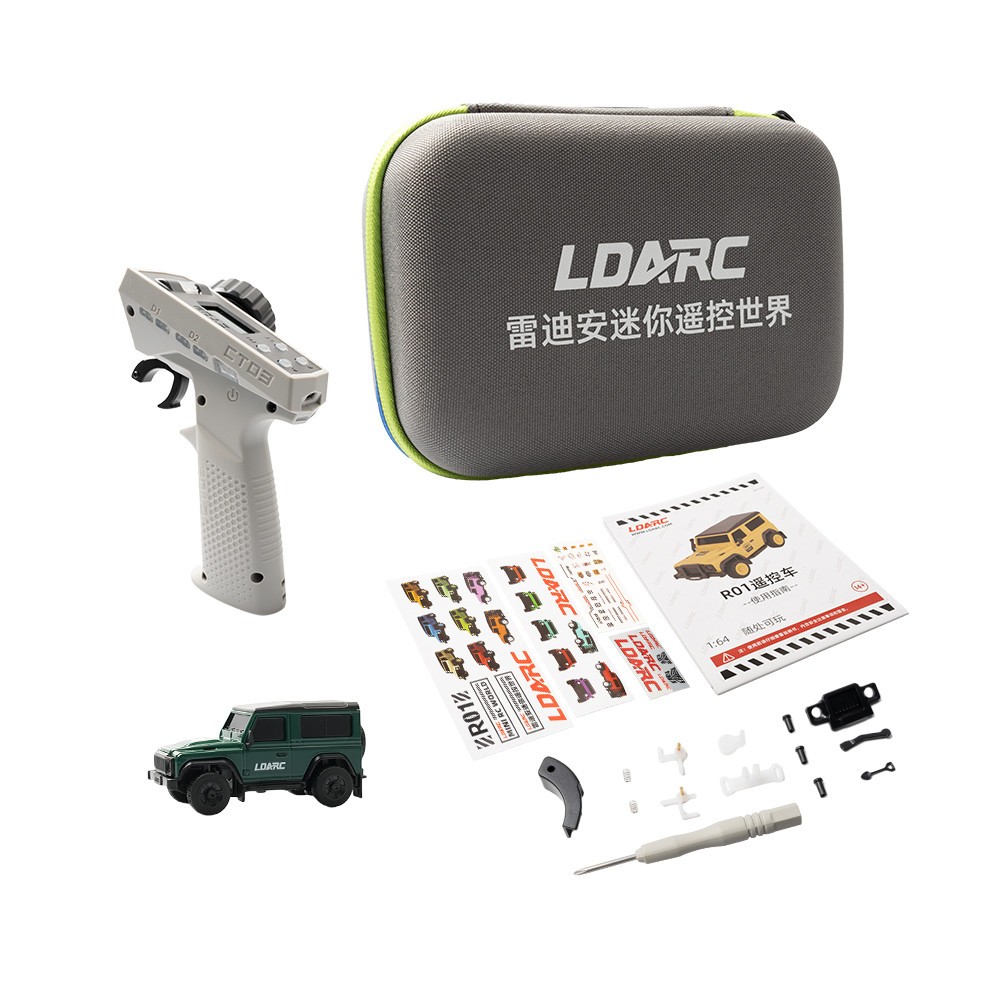 LDARC 1/64 RC Car R01 RTR SUV 2WD Hobby Models Ready to race Mini RC Model