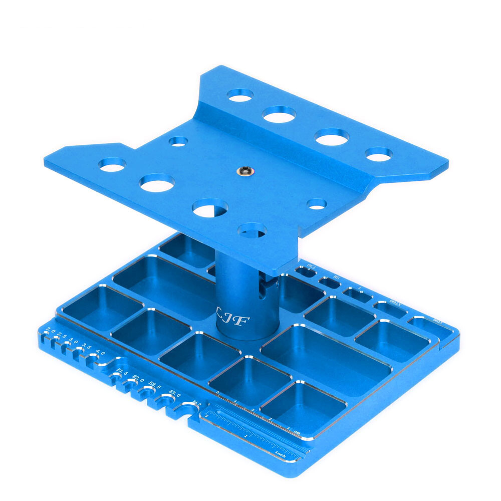 Multifunctional 360 Rotation Repair Station Work Stand For RC Model Car Truck