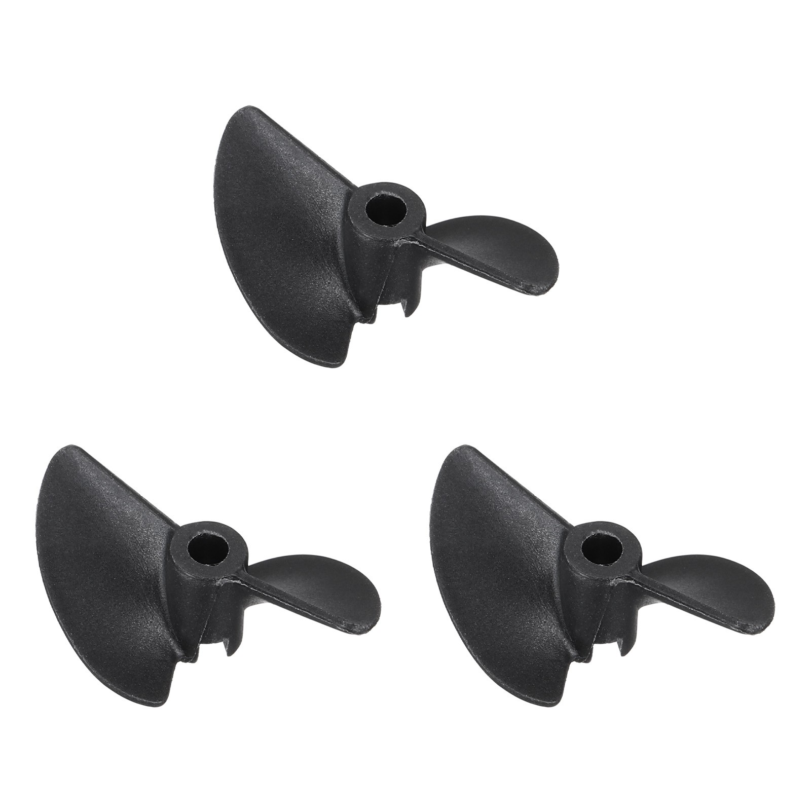 3pcs RC Boat Propeller, 2 Blades CCW 3.17mm Hole Dia 30mm OD 1.4mm Pitch