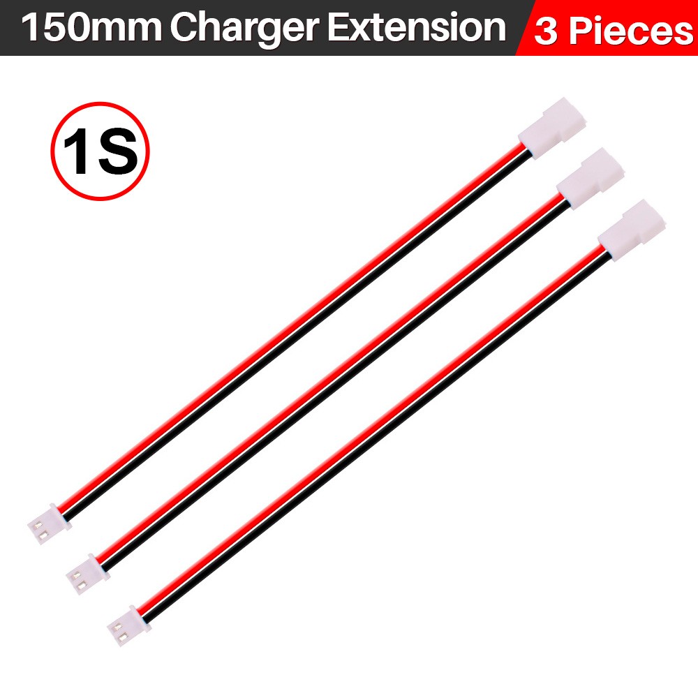 3PCS 150MM Extension Cord 1S/2S/3S/4S/5S/6S Lipo Balance Wire For RC Cars Boats