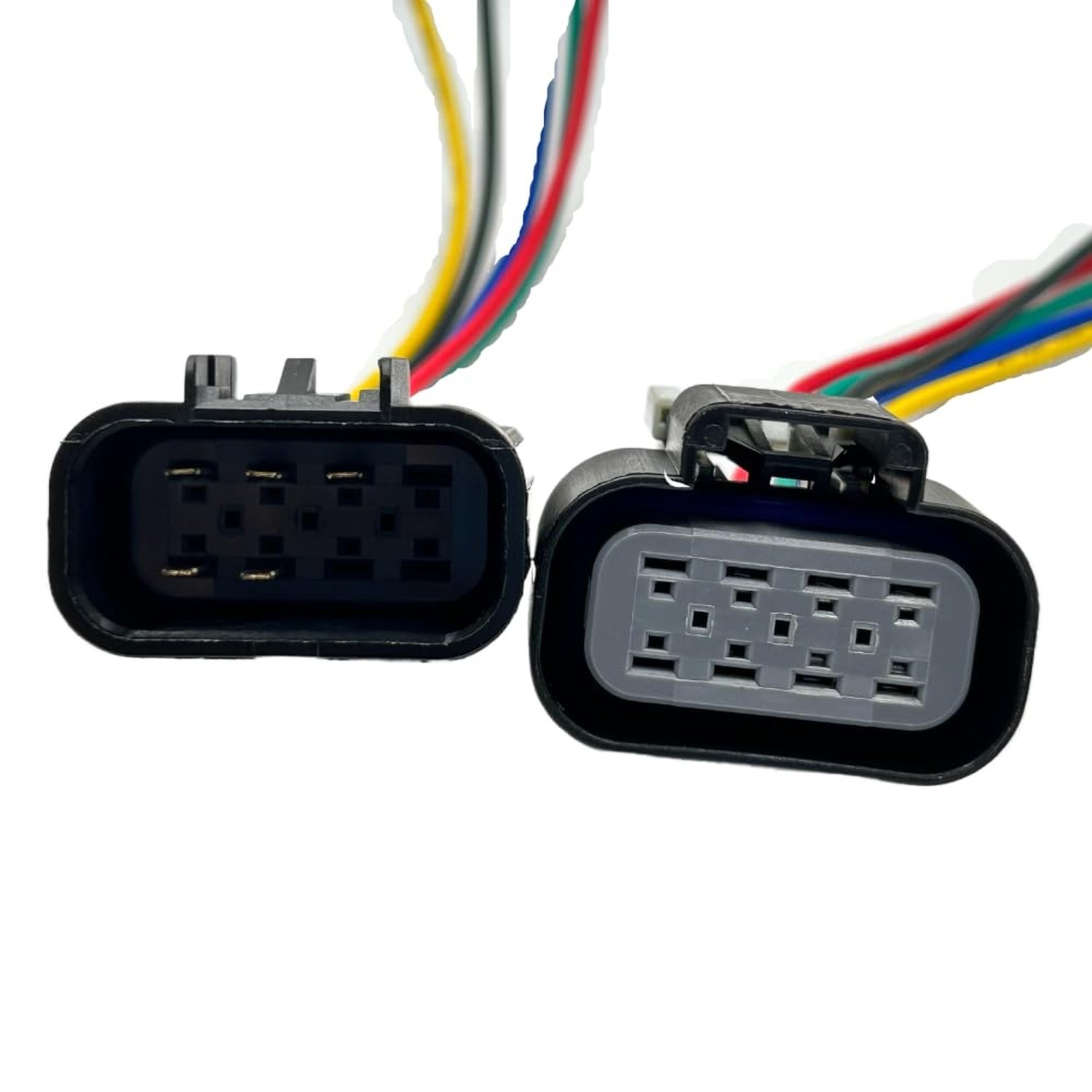 Headlight Connector Plug Male and Female Wire Harness Pigtail 5-Pin – Compati…