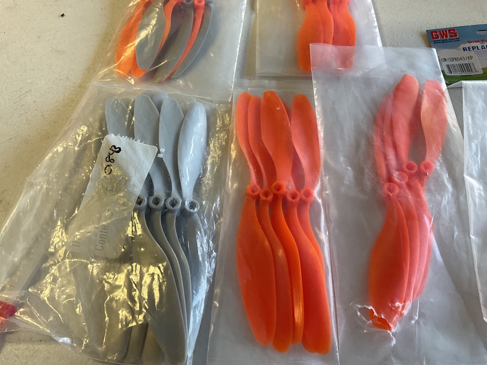 GWS Propellers # GW/EP8043 New 35 ea.
