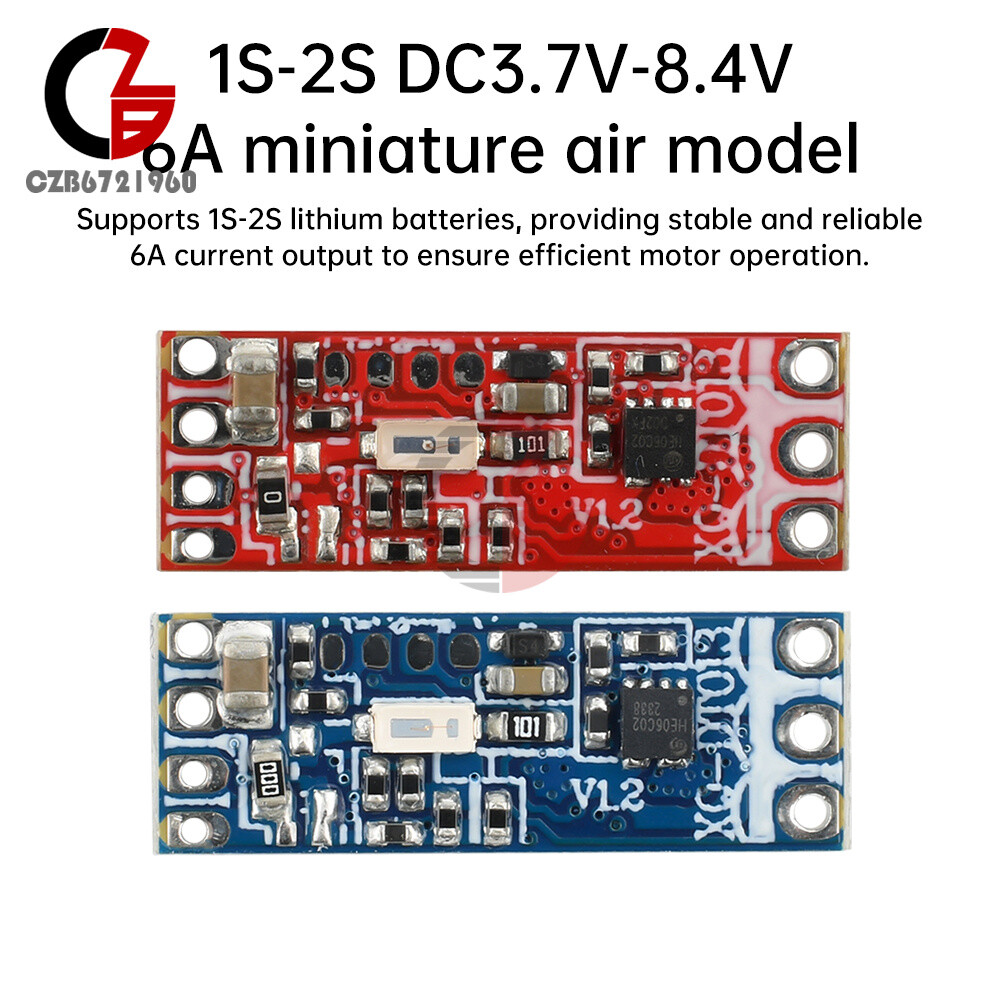 1-2S 6A Micro Brushless ESC Motor Controller Board for 1104 1106 1306 1407 1503