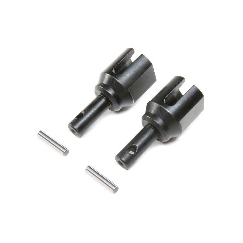LOS252118 CENTER DIFF OUTDRIVE SET, 5MM PIN (2): DBXL-E 2.0