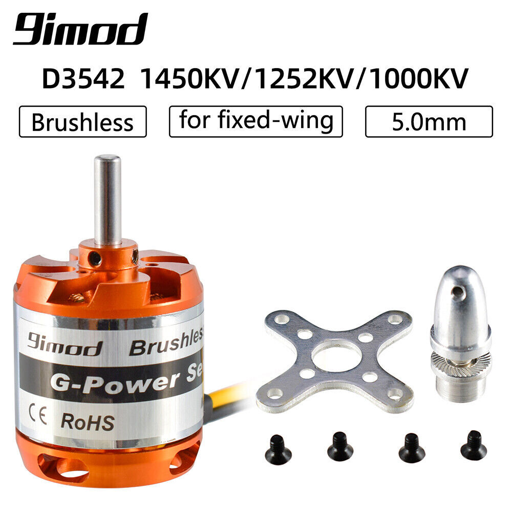 9imod D3542 1450KV/1252KV/1000KV Brushless Motor For RC Multicopters Aircraft