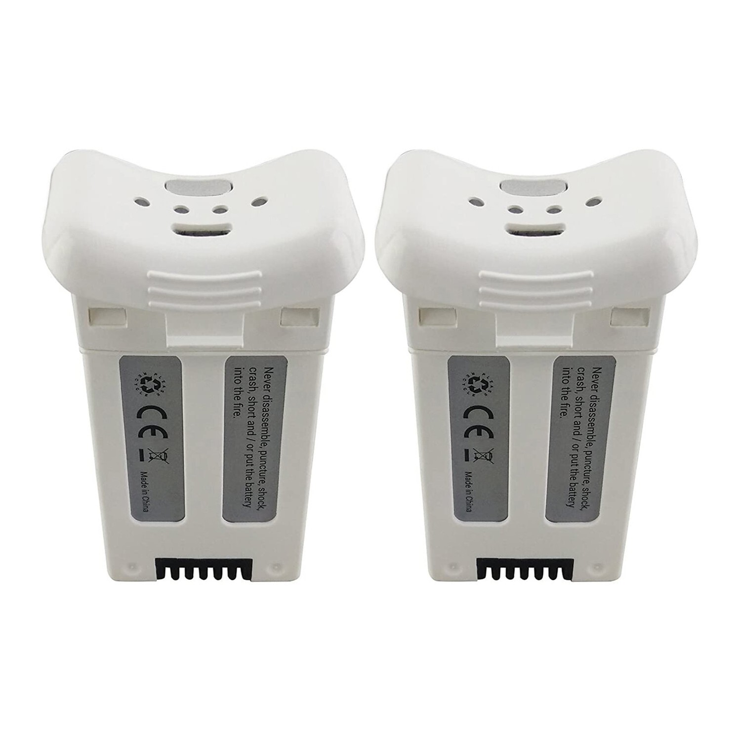 2PCS 3.7V 1000mAh Battery for SJRC S20W T25 Four-axis Drone Spare Parts