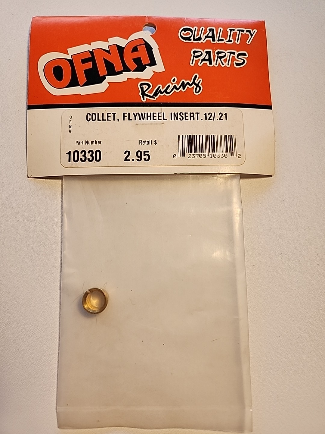OFNA 10330 Collet Brass Flywheel Insert .12/.21