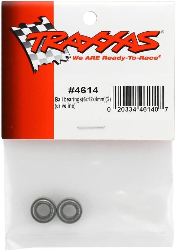 Traxxas 4614 Bearings 6x12x4mm, 2-Piece, 212-Pack