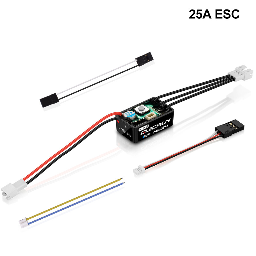 HOBBYWING QUICRUN WP-MINI24 25A ESC 1621SL 3500KV Motor For 1/24 Crawler Car