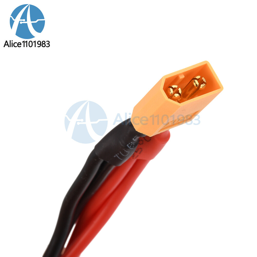 XT60 Male/Female Cable Parallel Battery Connector 4AWG Silicone Wire Y Splitter