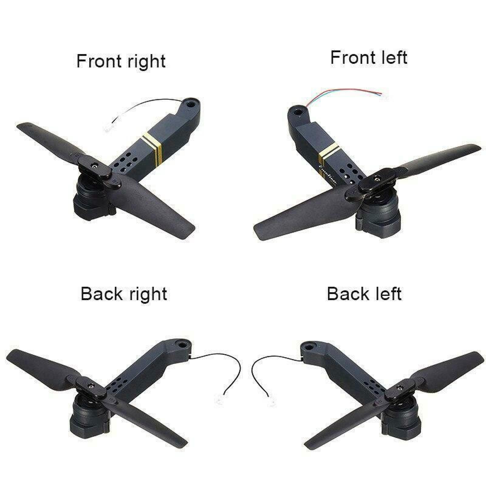 Original Axle Arm With Motor+Porpellers Set For Eachine E58 JY019 RC Quadcopter