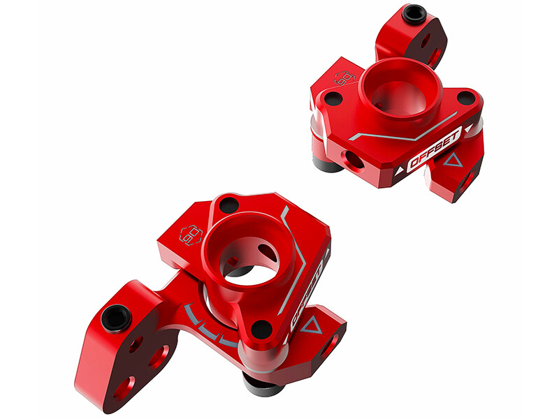 3RACING SAK-D6814 ALUM ADJUST KPI KNUCKLE ARM FOR 1/10 AUPER D6S SPORT DRIFT CAR