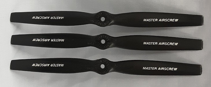 3 Master Airscrew Airplane G/F Series Propellers 11 x 7.5 # MA1175