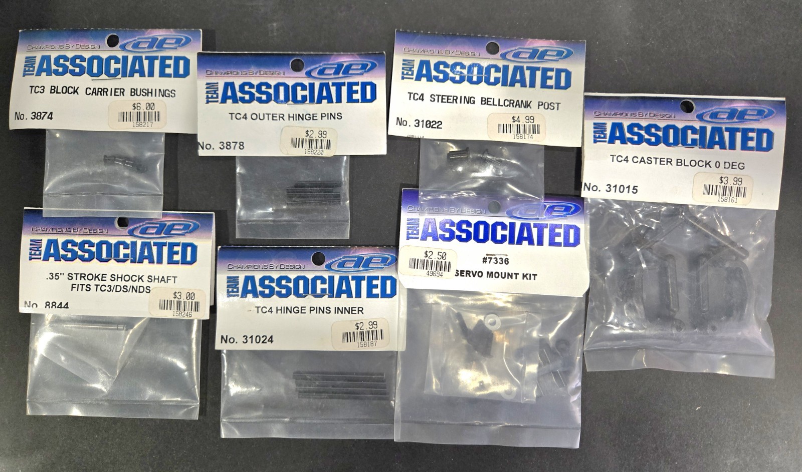 Team Associated RC Parts Lot