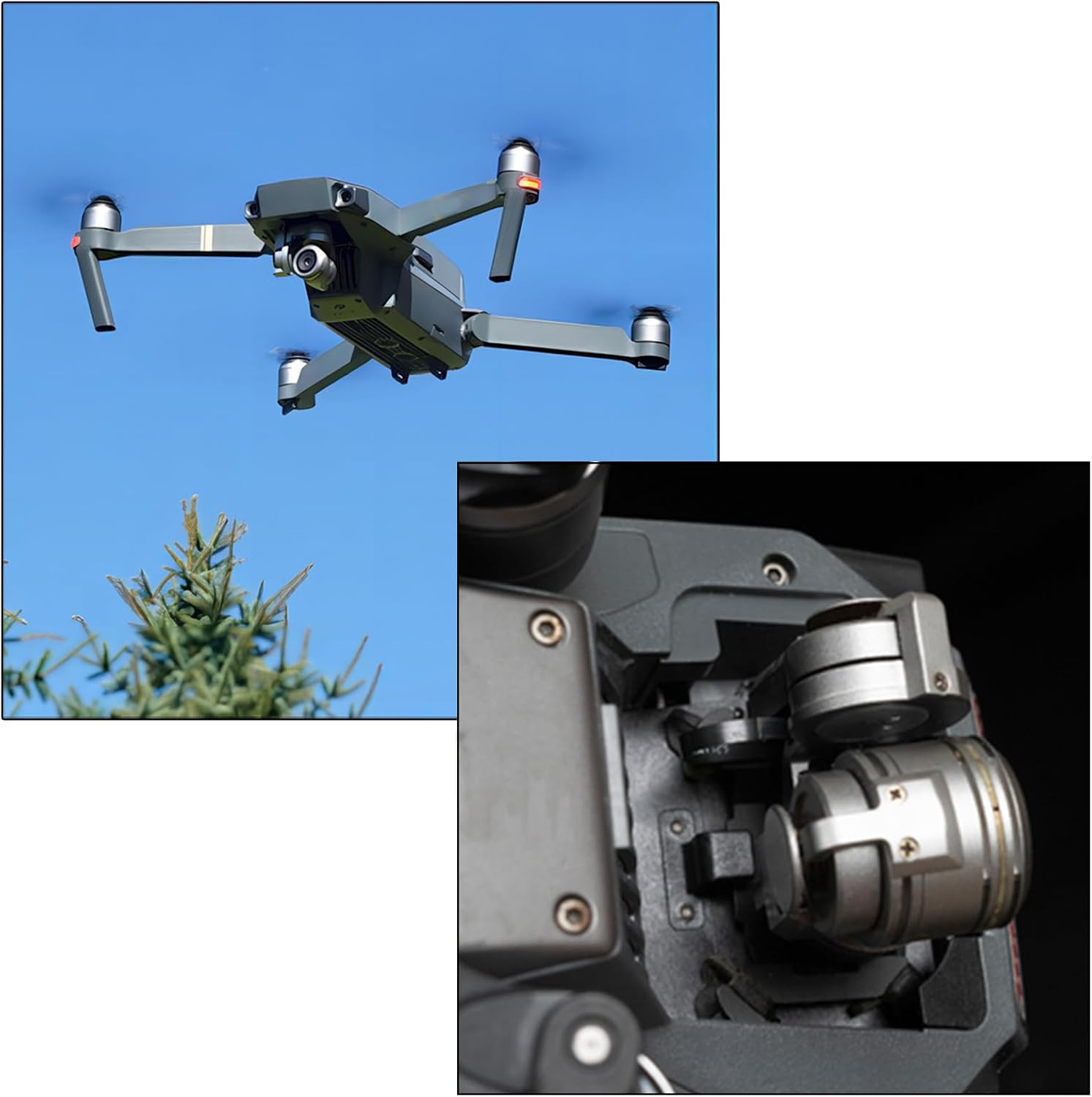 DJI Mavic Pro Gimbal Shock Absorber Damping Board Bracket Replacement Parts Kit