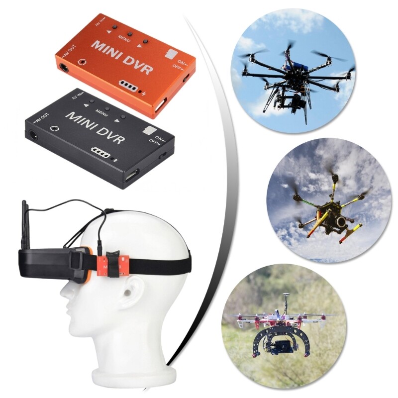 Mini FPV DVR Video Recorders Module DVR Module with 3.7V 400mah Battery for