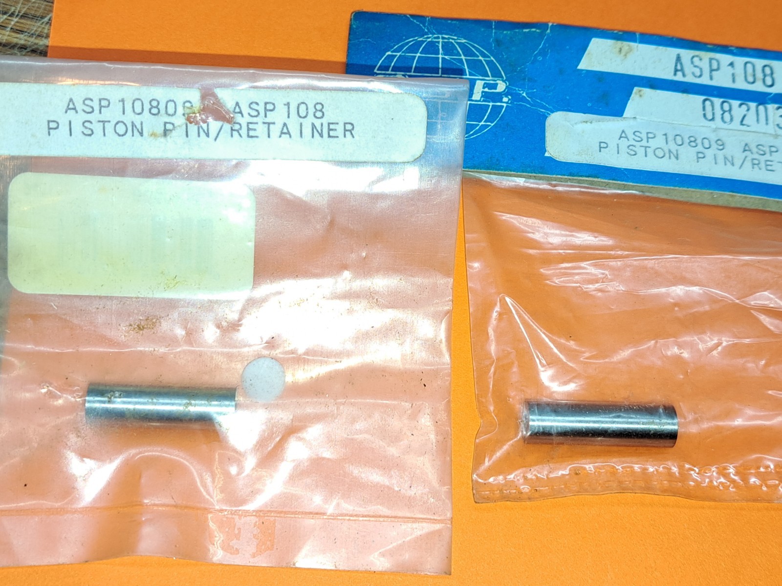 ASP Engine – ASP 108 R/C motor piston pins- New