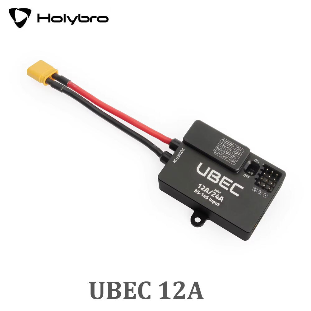 HolyBro UBEC 12A XT30 DC-DC Regulator Chip 4 Channel Parallel Header Pin Outputs