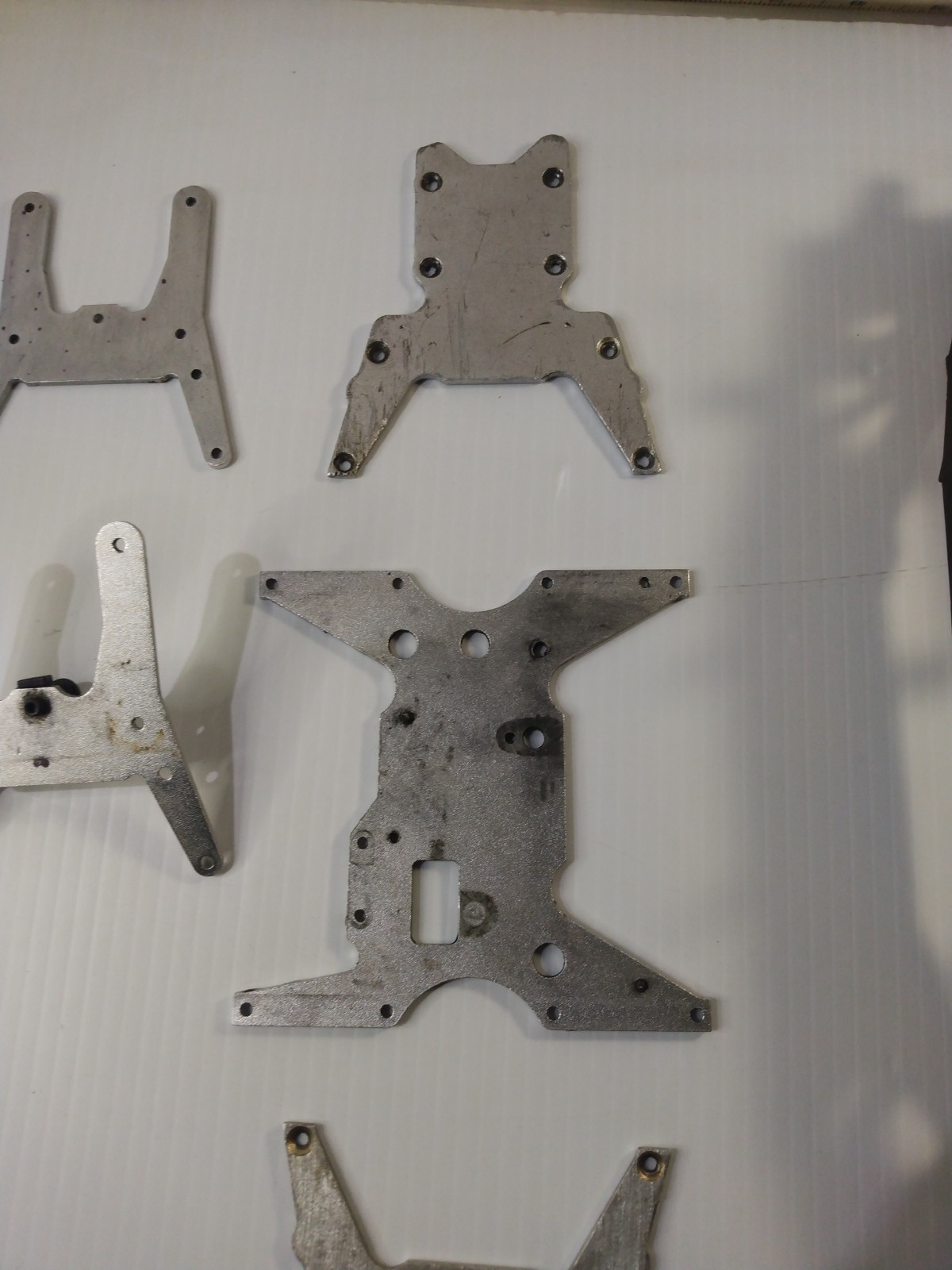 Team Losi LST2 Chassis Parts, Nitro Rc Replacement Parts Rc Stuff, Color Silver