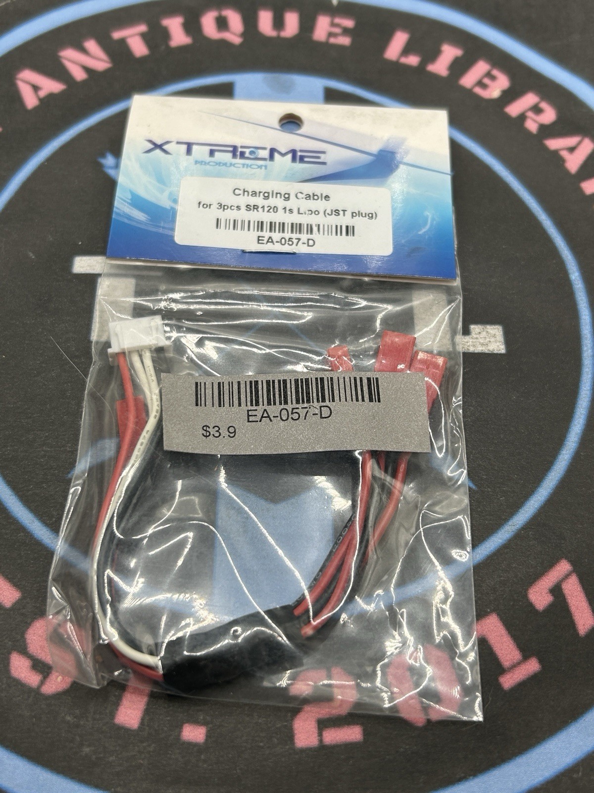 Xtreme. EA-057-D Charging Cable. SR120 1s Lipo. JST Plug