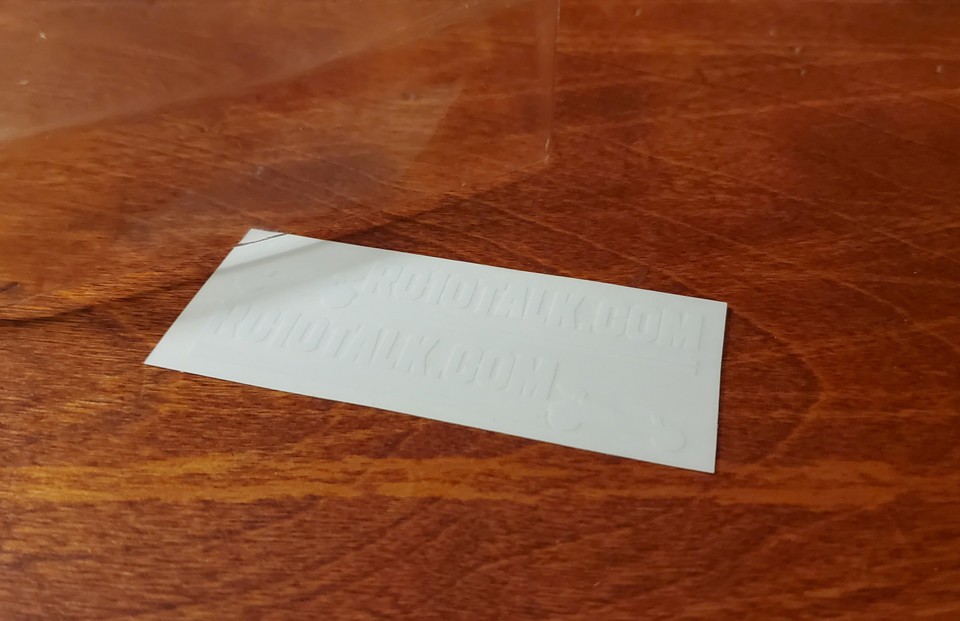 RC10TALK Buggin’ in White decals – Associated – Losi – Tamiya – Kyosho – Yokomo