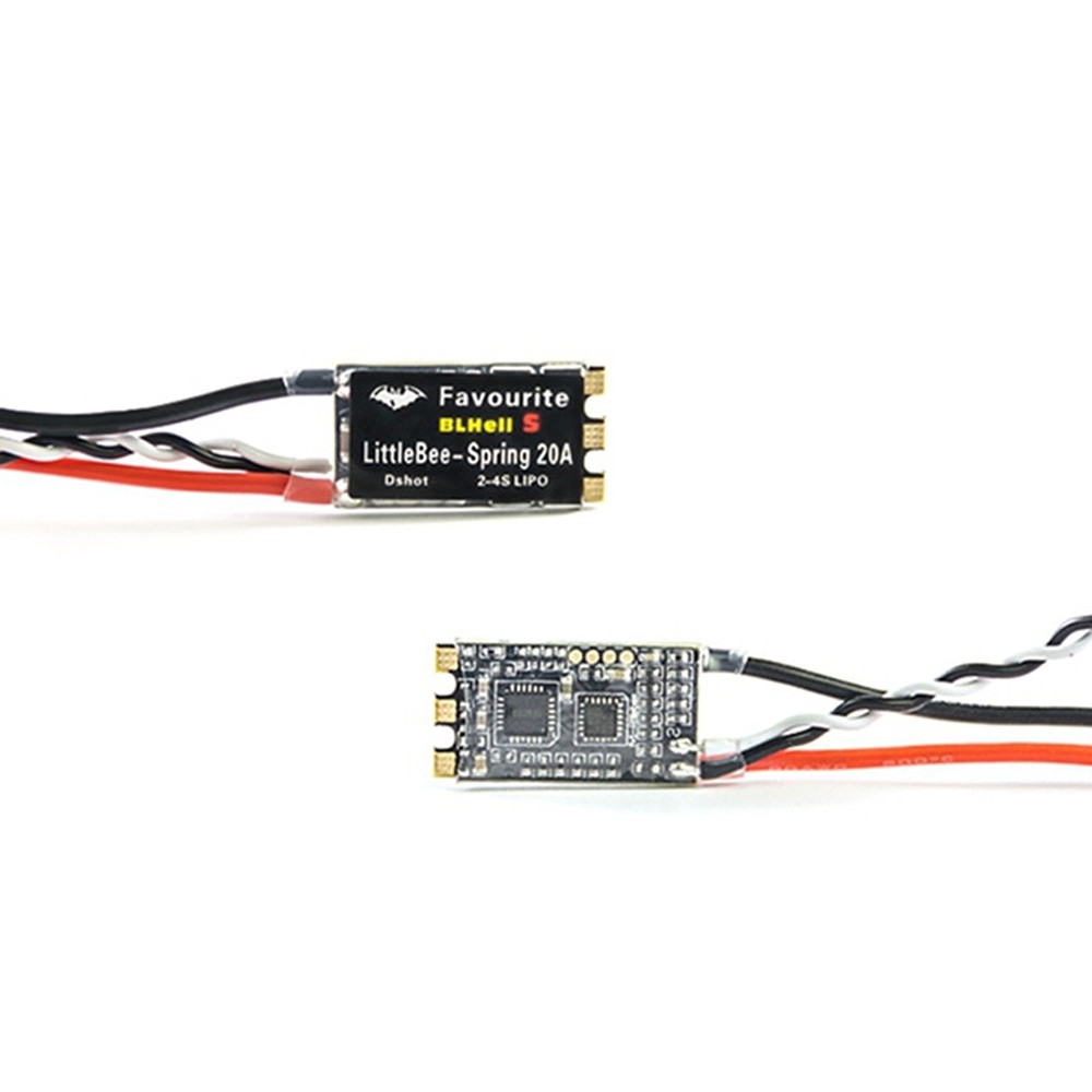 LittleBee 20A 30A ESC BLHeli_S 2-6S Brushless for RC FPV Drone Mulitshot DSHOT