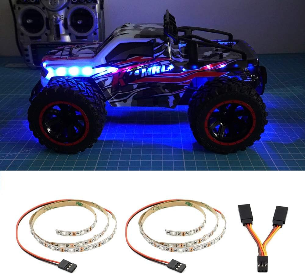 LED Light Strip for RC Fixed Wing Airplane Flying Wing Plane AR Wing Drone Model