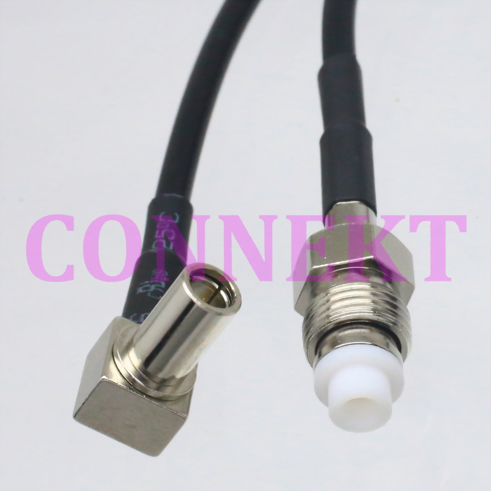 MS147 male right angle to FME female jack RG174 cable jumper pigtail 3G modem