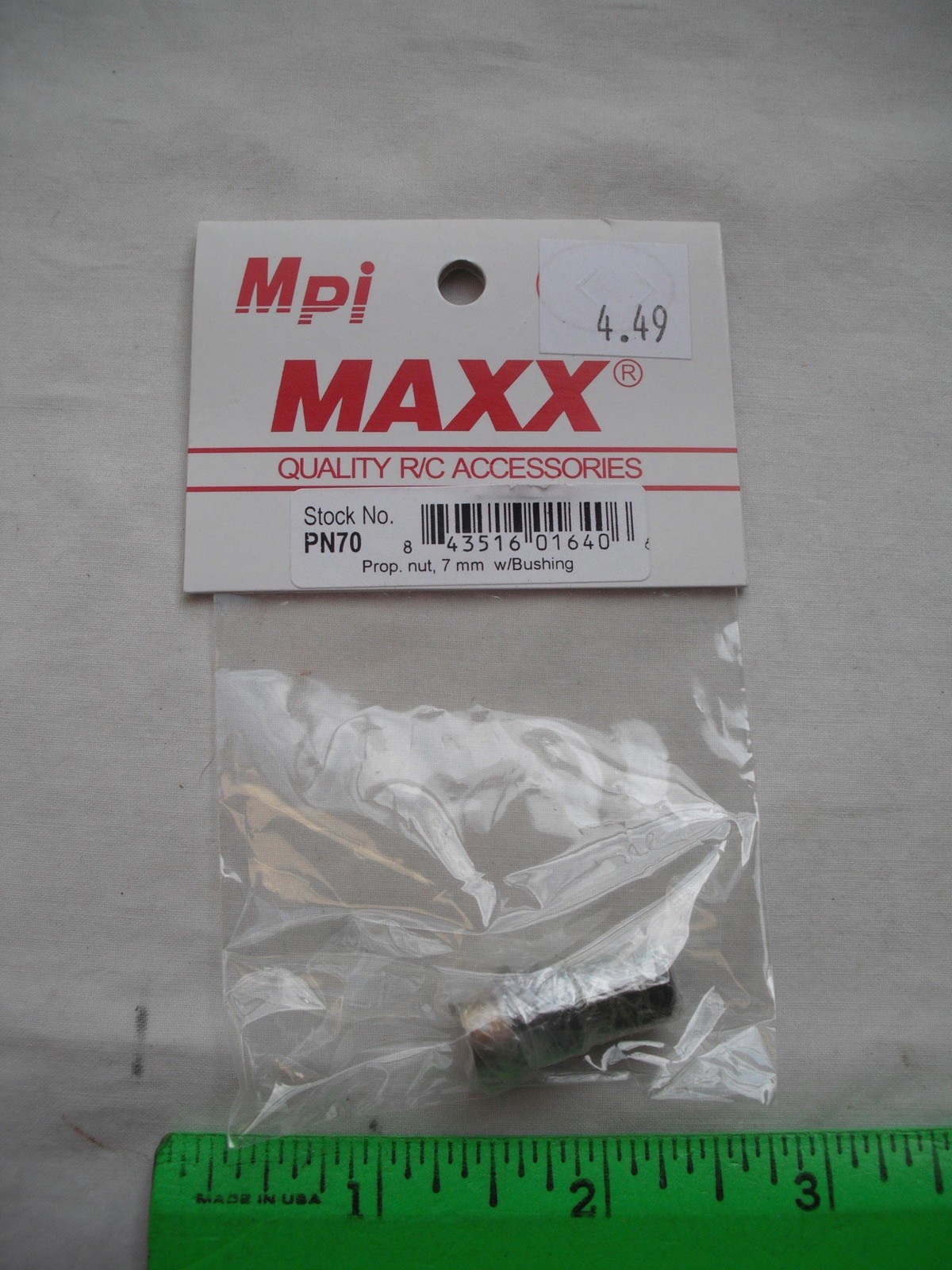 Lot of 3 Maxx Products Mpi PN70, Prop. Nut, 7 mm, Bushing, RC R/C Plane Airplane