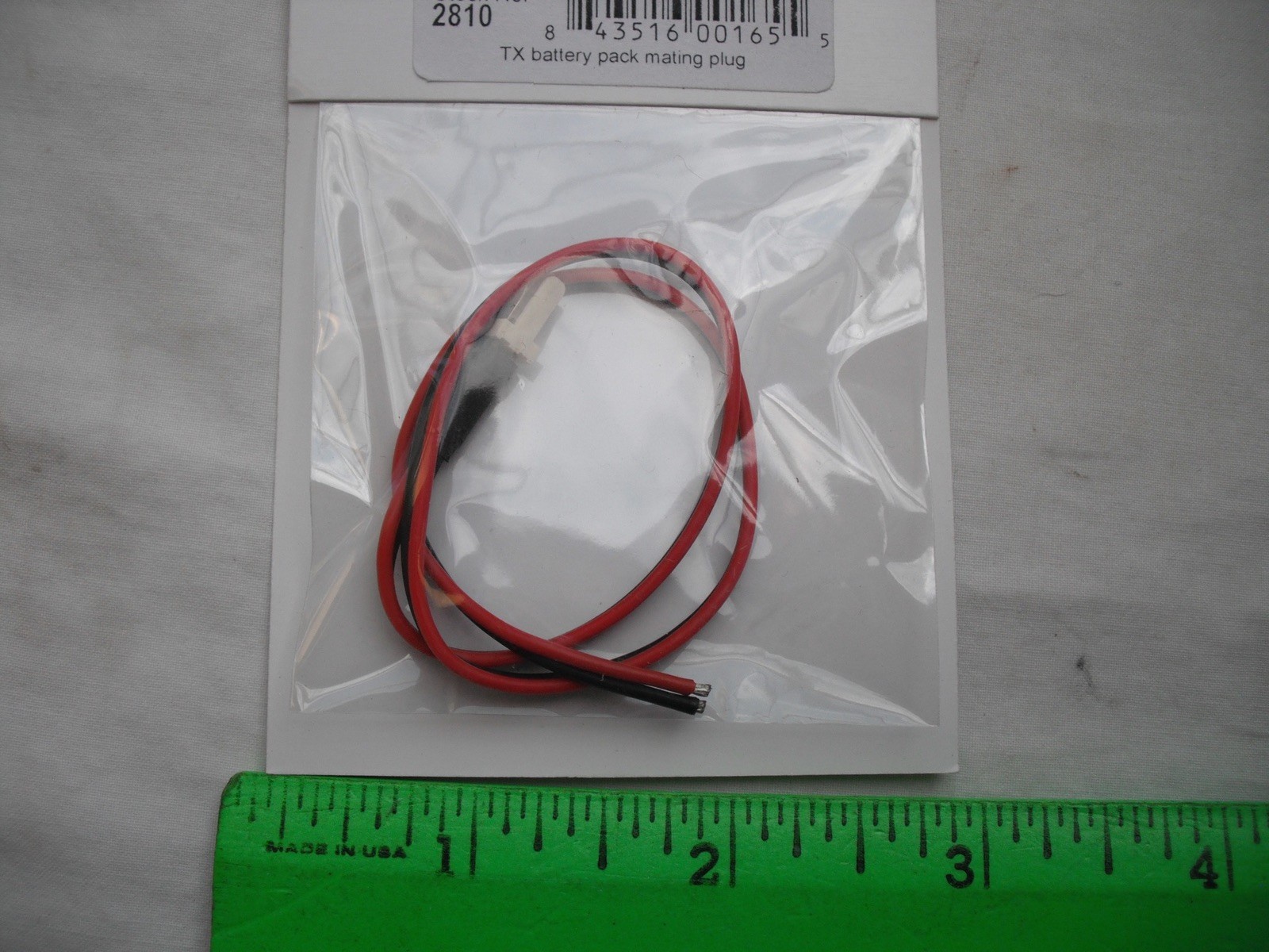 Lot of 3 Maxx Products Mpi 2810, TX Battery Pack Mating Plug, R/C Plane Airplane