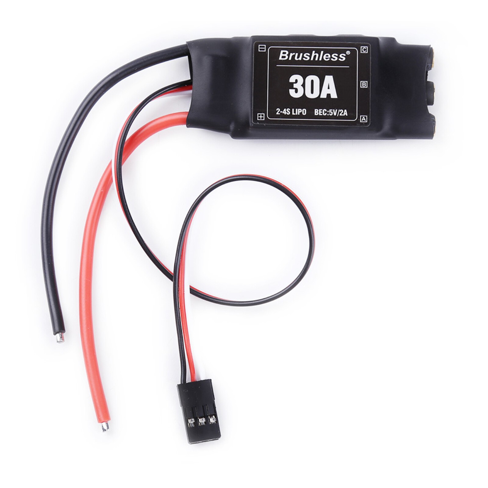 30A 2-4S Brushless Motor ESC Speed Controller For RC Plane Helicopter Aircraft z