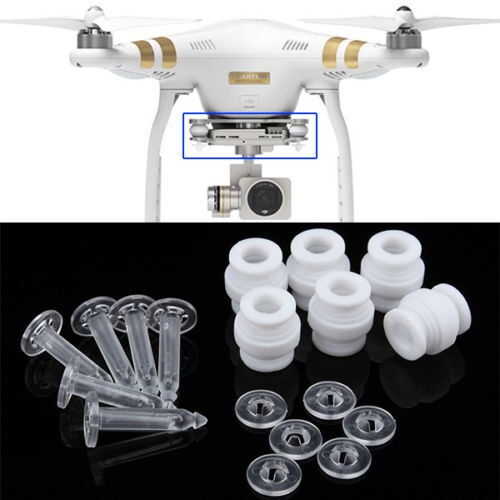 Durable Gimbal Damping Rubber&Anti-drop Pin Kit For DJI Phantom 3 Pro Advanced d