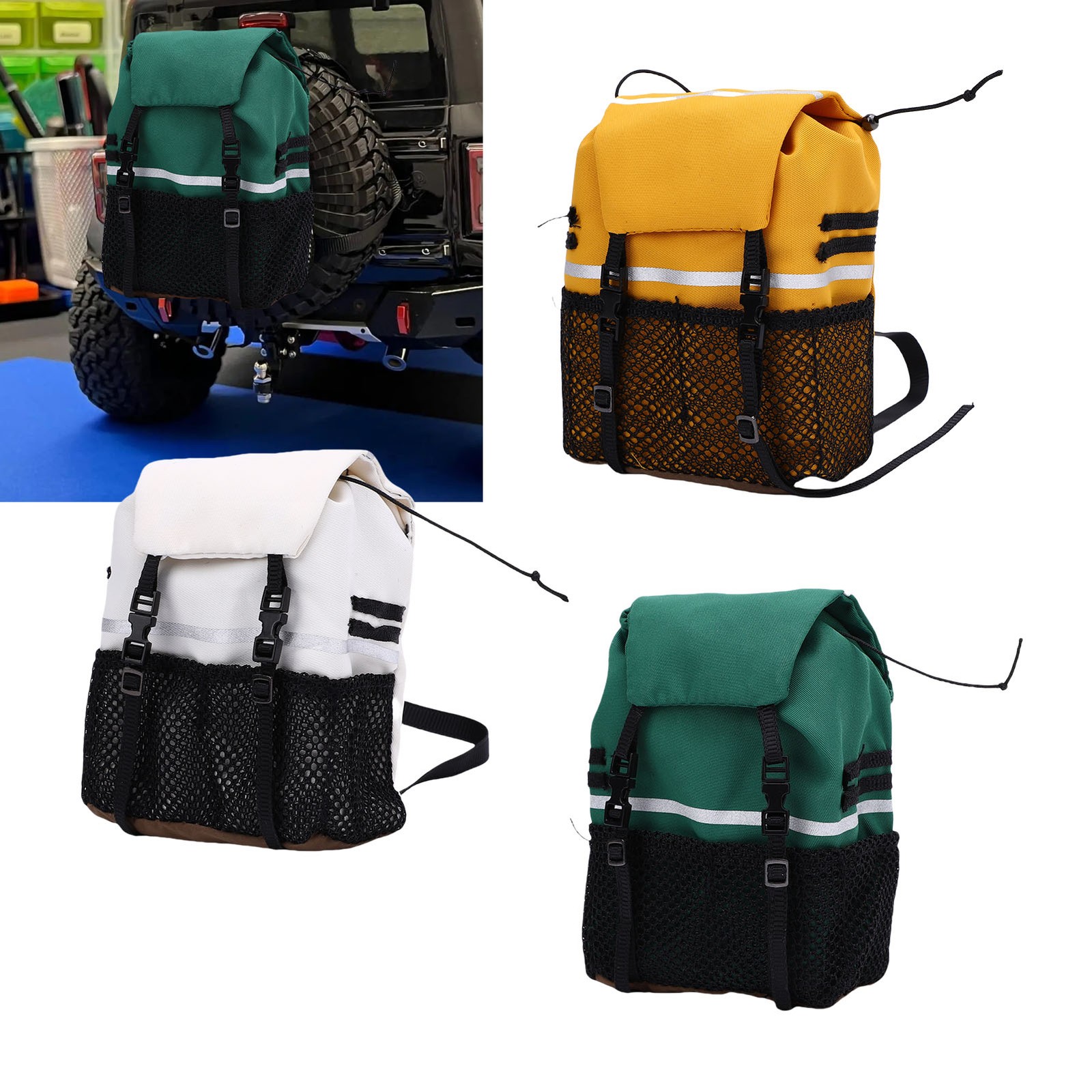 RC Simulation Backpack Oxford Cloth RC Simulation Storage Bag For 1/8 RC Crawler
