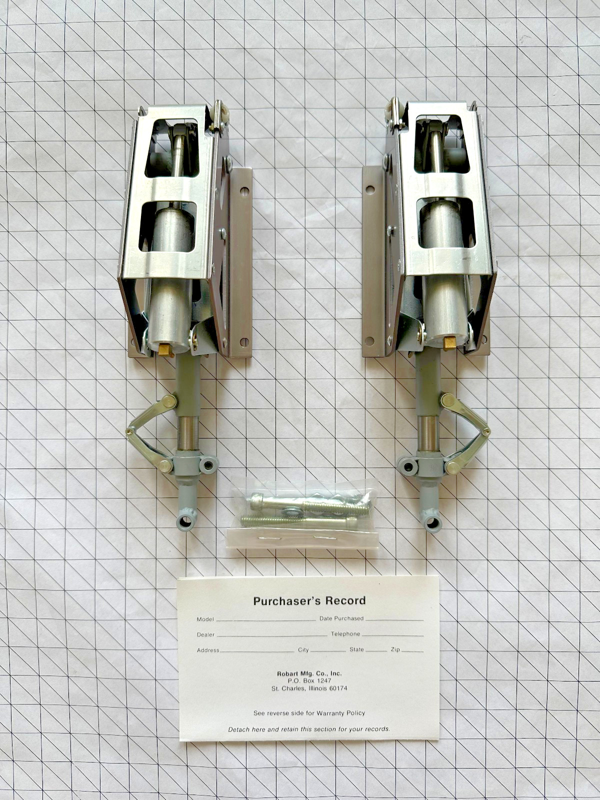 Robart #148 Series Rotating Retracts for 1/4 – 1/5 Large Scale Planes *** NEW***