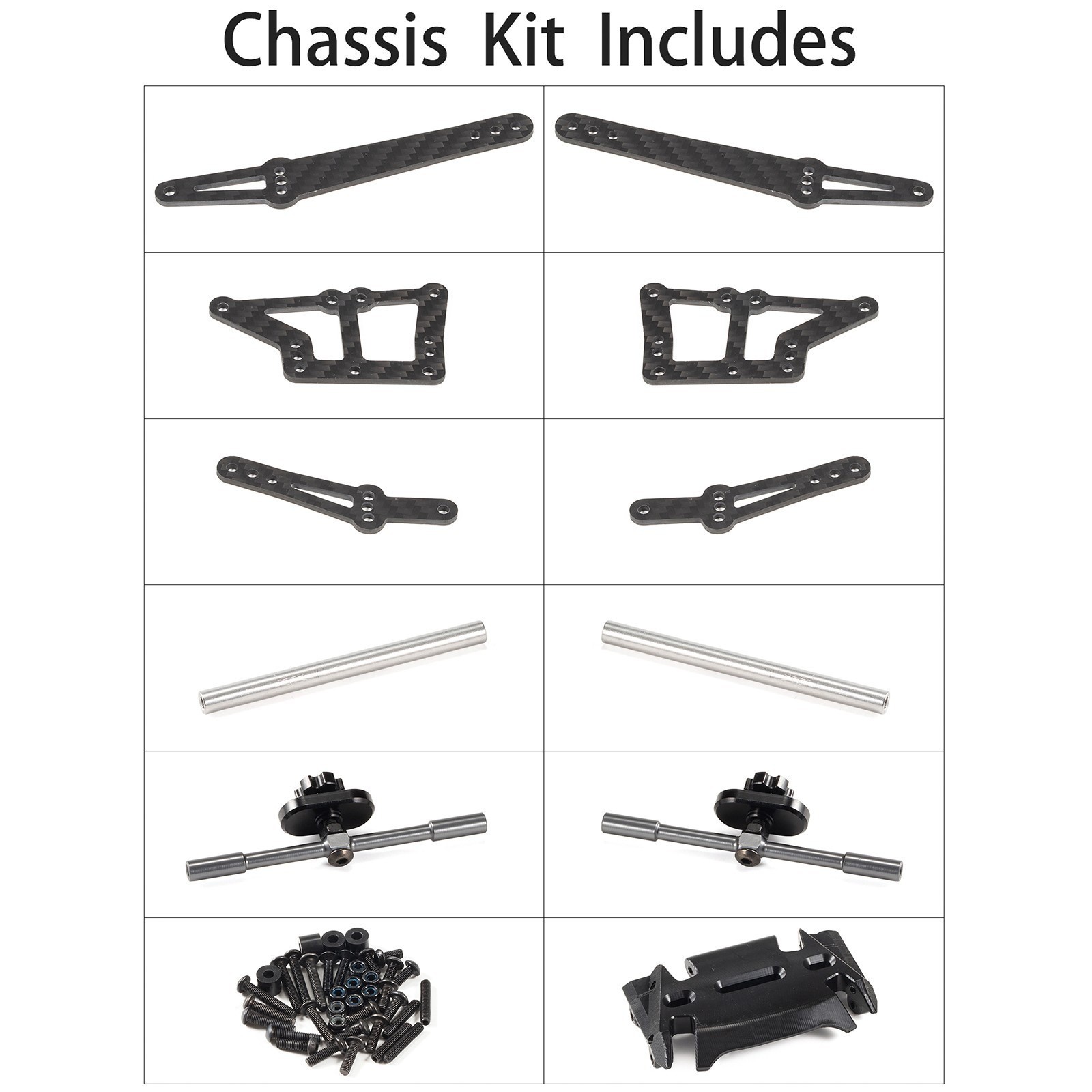 Carbon Fiber Lunatic Sporty Chassis Kit for WRCCA Sportsman Class Competition