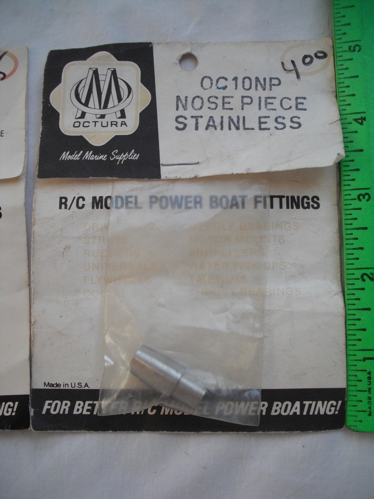 Lot of 2 Octura Nose Piece, OC-8NP OC10NP, RC R/C Boat Ship