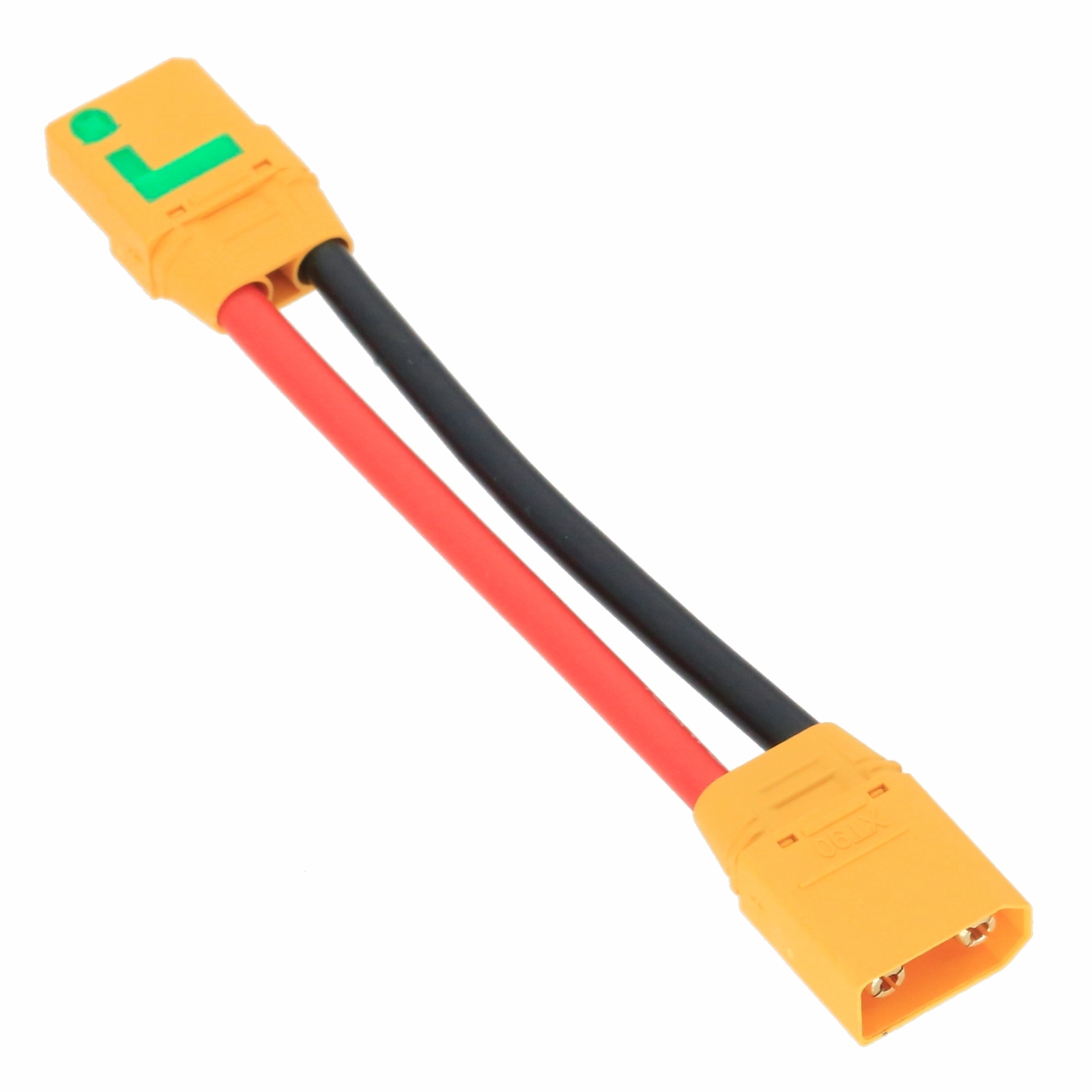 Amass XT90 Male to Anti Spark Female cable 10AWG 10CM Extension wire For RC