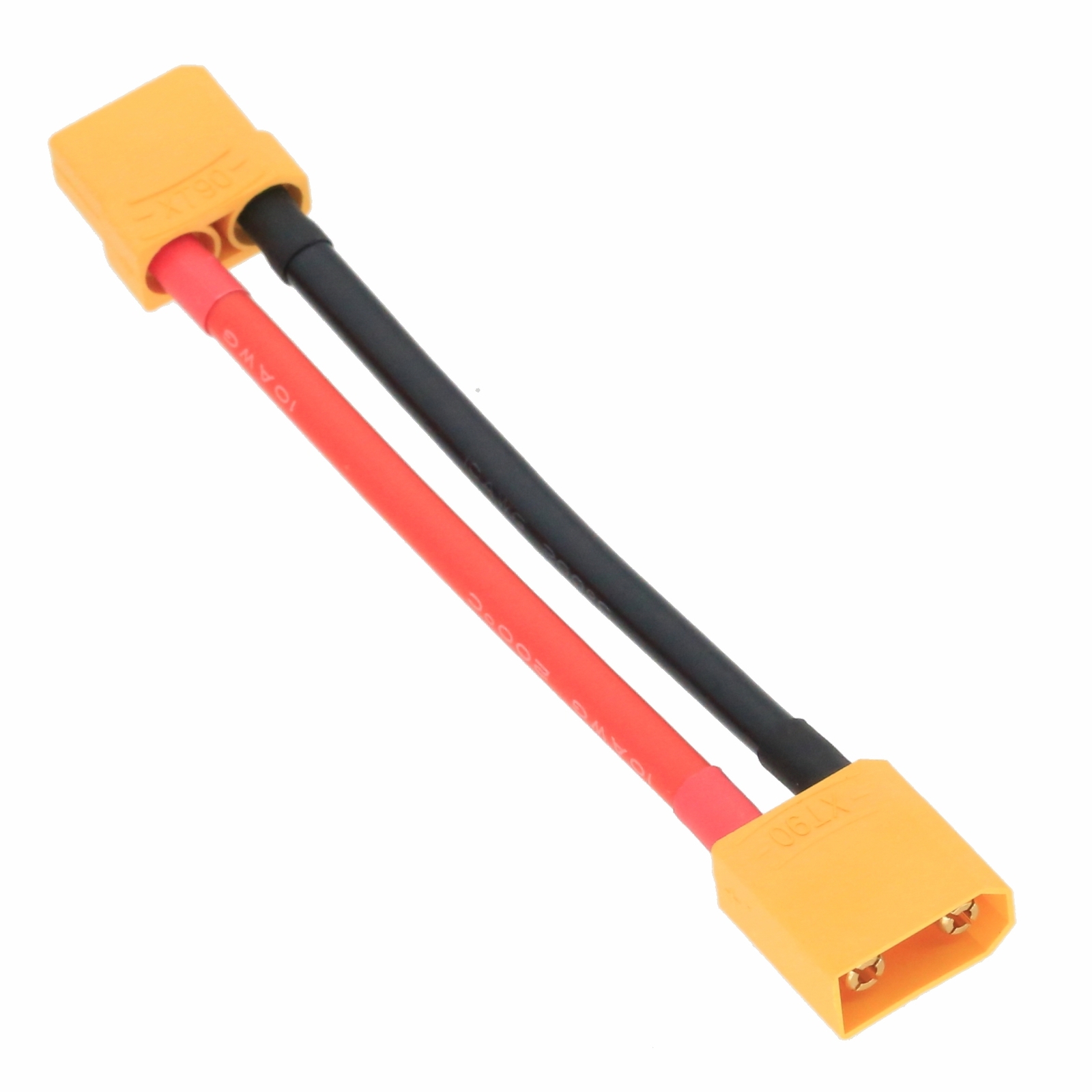 XT90 Male to Female cable 10AWG 10CM Extension wire For RC Airsoft