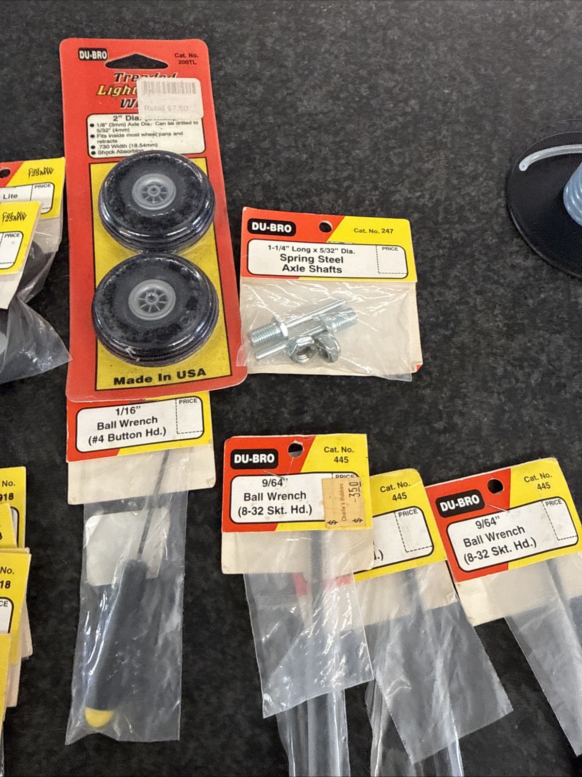 Du-Bro Large Bundle Of RC Hardware And Tools