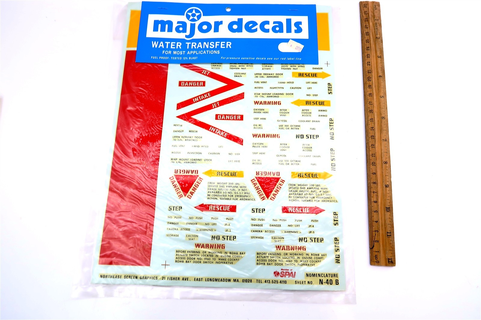 Huge Lot of R/C Airplane Decals Stickers Flames, Numbers, Stars, Etc hundreds!!