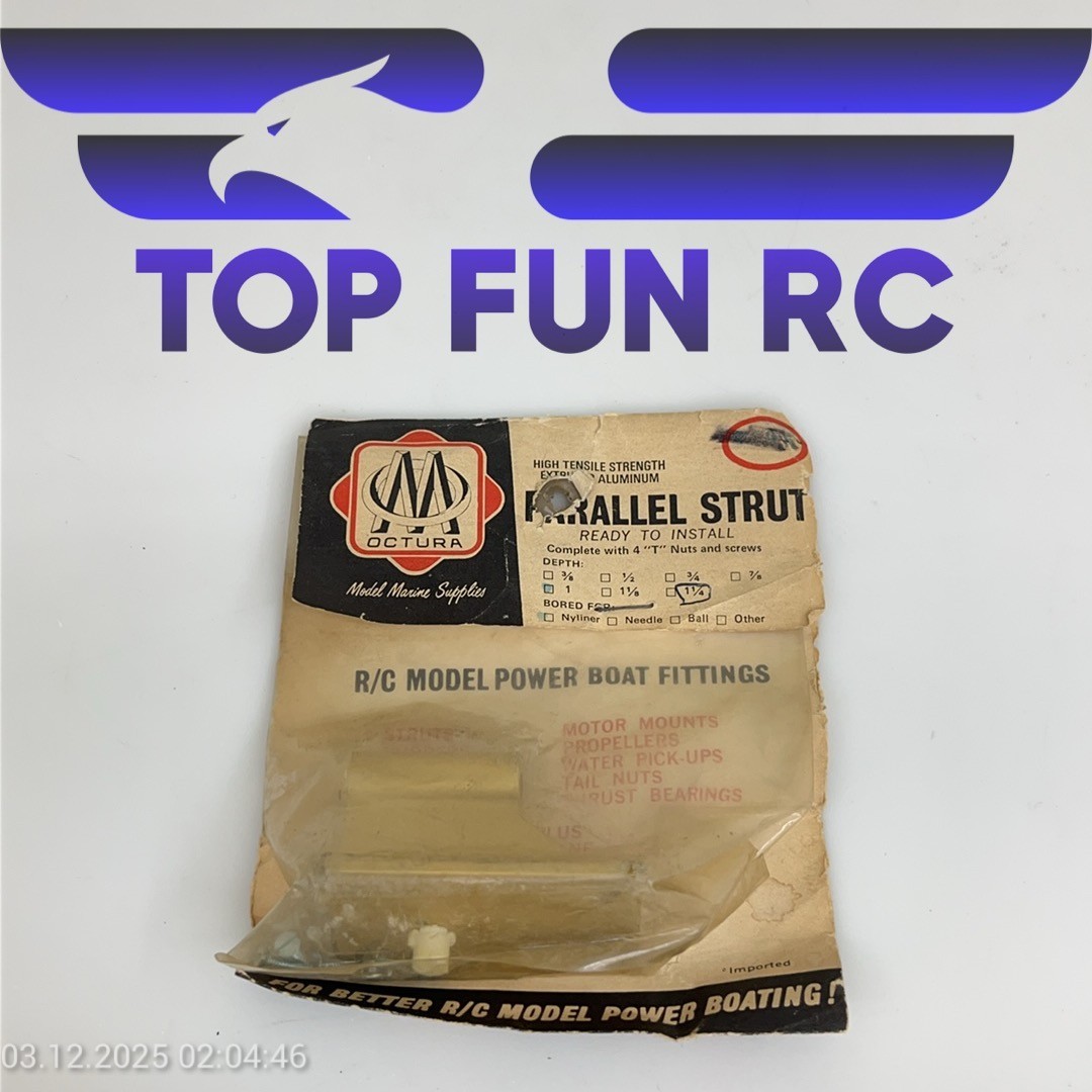 OCTURA PARALLEL STRUT COMPLETE 1 1/4″ FOR RC BOATS
