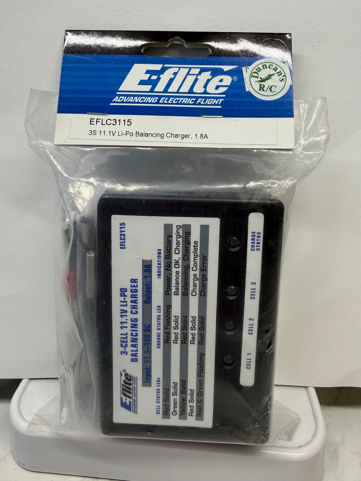 EFLC3115 3S 11.1V Li-Po Balancing Charger 1.8A
