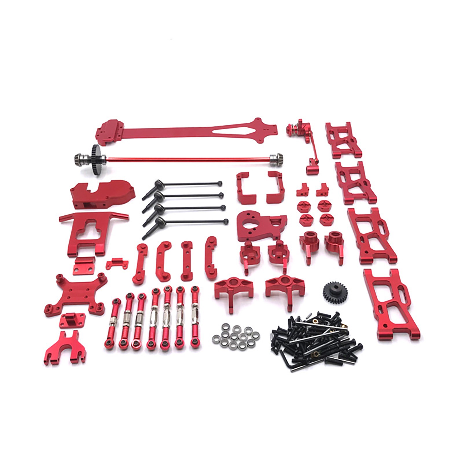 New Full Metal RC Truck Upgrade Patrs Kits For Wltoys 124016 124017 1/12 RC Car
