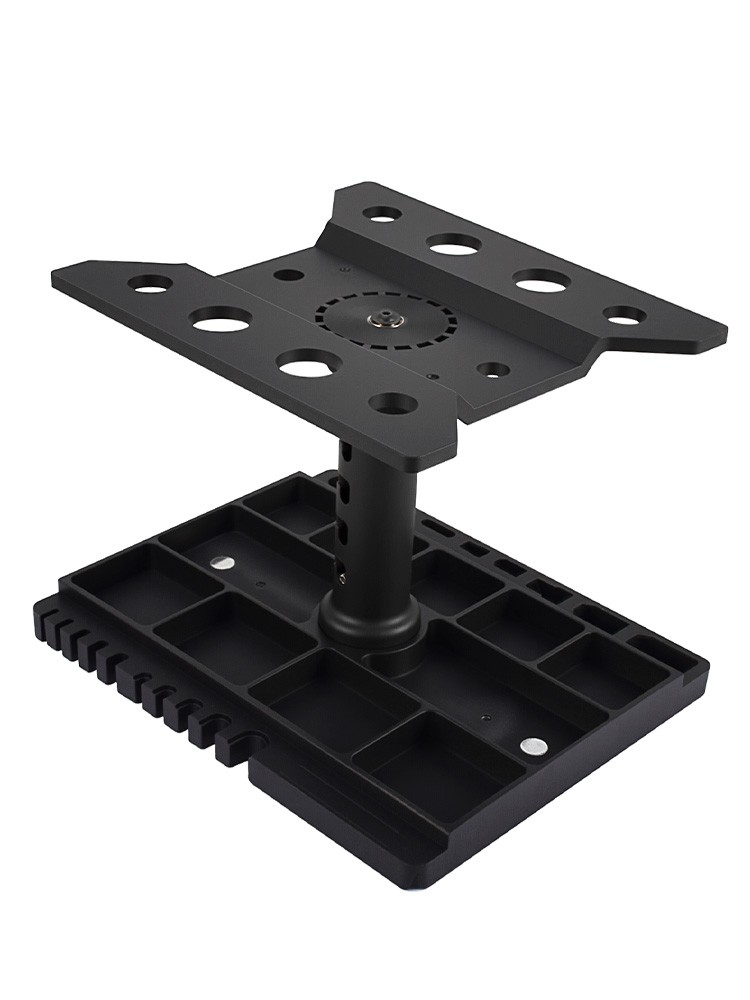 9IMOD RC Car Repair Stand Work Station w/Angle Ruler For 1/16 1/18 1/20 RC Car