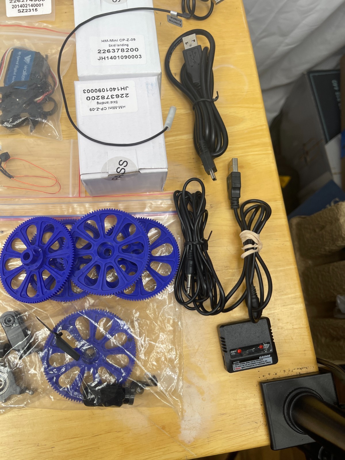 Walkera RC Helicopter Parts Lot NOS V450D01 V450D03 Super CP Master CP